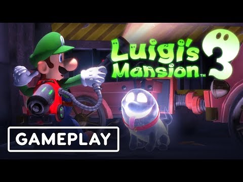 Luigi's Mansion 3: 10 Minutes of Haunted Castle Area Gameplay - E3 2019 - UCKy1dAqELo0zrOtPkf0eTMw