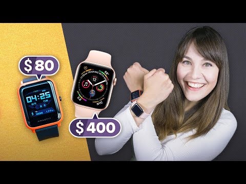 Apple Watch vs. Amazfit Bip: Best value smartwatch - UCOmcA3f_RrH6b9NmcNa4tdg