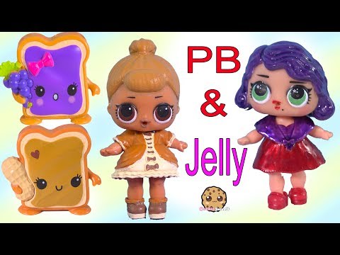 LOL Surprise Peanut Butter & Jelly BFF Doll DIY Craft Makeover Painting Video - UCelMeixAOTs2OQAAi9wU8-g