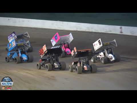 7.7.2023 GLSS A-Main Hartford Motor Speedway - dirt track racing video image