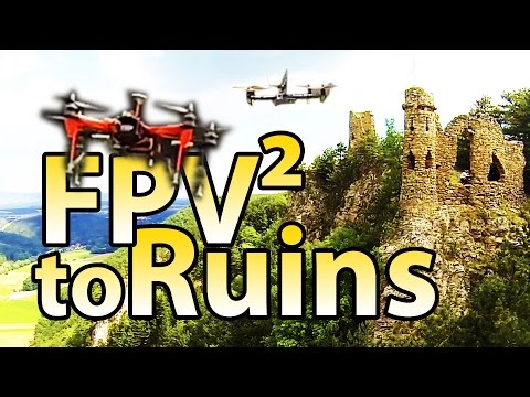 Quadcopters chasing each other up to Ruins (Türkensturz), unnecessary Crash  - 60FPS!!! - UCIIDxEbGpew-s46tIxk5T3g