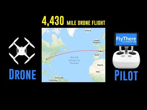 FIRST Intercontinental drone flight for the US - KEN HERON (FlyThere) - UCCN3j77kPMeQu41gfMNd13A