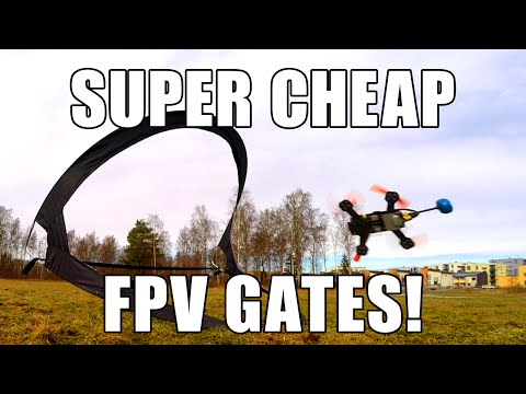 Super cheap FPV Air Gates for Drone Racing - UCEzOQrrvO8zq29xbar4mb9Q