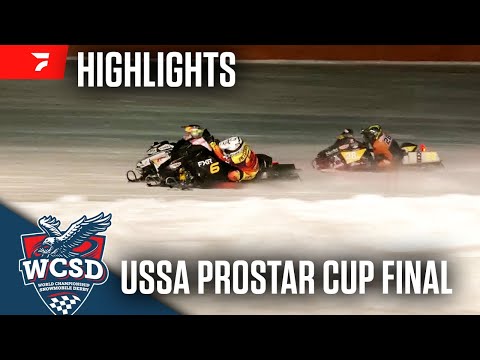 USSA ProStar Cup Final | World Championship Snowmobile Derby 1/17/25 | Highlights - dirt track racing video image