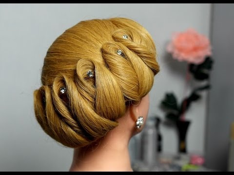 Hairstyle for medium hair. Wedding updo - UCBDR4TSiuXpWFNSA4cxPp6g