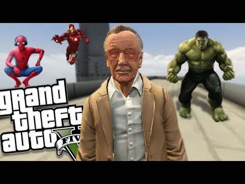 STAN LEE MOD w/ SUPER POWERS (GTA 5 PC Mods Gameplay) - UCOrd4AWNd6lOgv0UWv84H2g