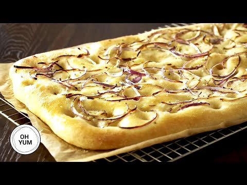 Rosemary Onion Focaccia | Oh Yum with Anna Olson - UCr_RedQch0OK-fSKy80C3iQ