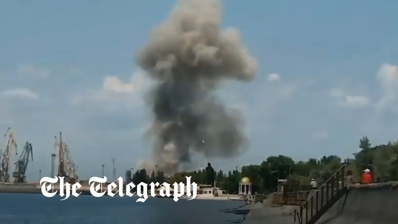 British Storm Shadow missile used by Ukraine to strike Russian-held port