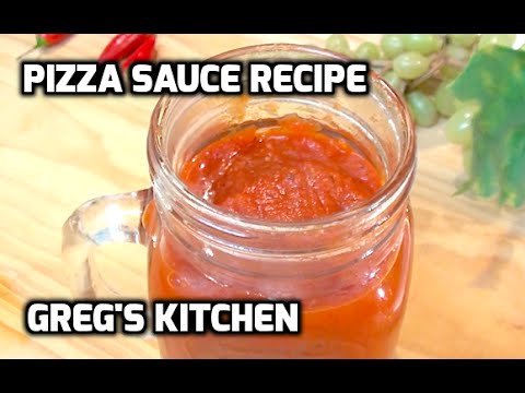 HOW TO MAKE PIZZA SAUCE - Greg's Kitchen - UCGXHiIMcPZ9IQNwmJOv12dQ