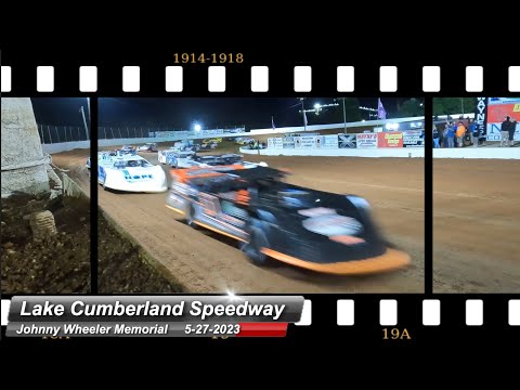 Lake Cumberland Speedway - Johnny Wheeler Memorial - 5/27/2023 - dirt track racing video image