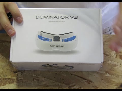 First Unboxing of The FatShark Dominator V3 Goggles - UCecE6SjYRmZHqScnmFcl5MA