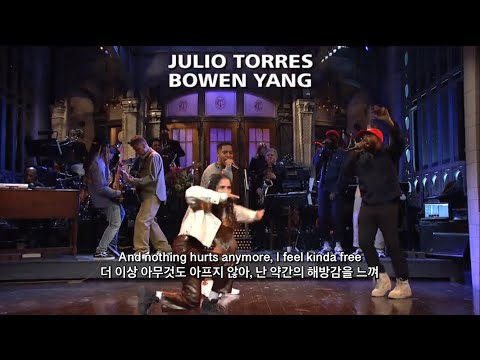 Kanye West-Ghost Town SNL Live [해석 자막]