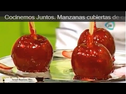 Cocinemos Juntos. Manzanas cubiertas de caramelo/ manzanas acarameladas - UClIHawzMOBFQc1QZu2XYuoQ