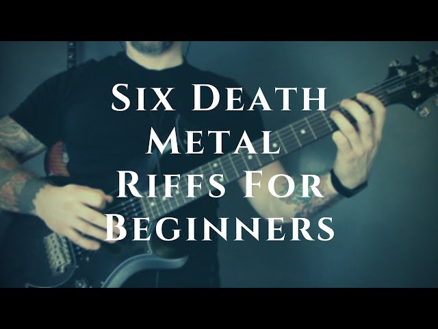 How to Play a Heavy Metal Music Guitar Riff