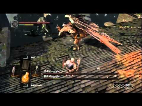 Dark Souls: Bell Gargoyles Boss Fight - Gameplay Movie (PS3) - UCbu2SsF-Or3Rsn3NxqODImw