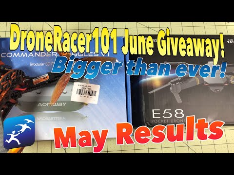 DroneRacer June 2018 Giveaway! Aomway Commander Stretch Goals and More! - UCzuKp01-3GrlkohHo664aoA