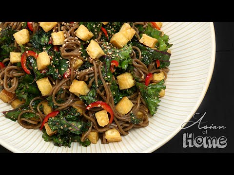 Asian at Home | Vegan Soba Salad - UCIvA9ZGeoR6CH2e0DZtvxzw