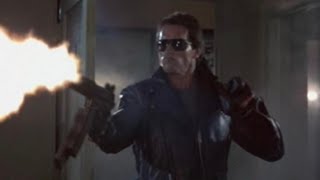 [Re-Score] The Terminator (1984)- Police Station Massacre Scene with T2 Score