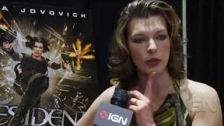 Milla Jovovich - Resident Evil: Afterlife Interview