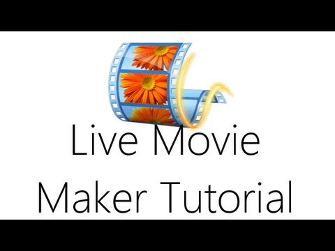 Windows Live Movie Maker Video Editing Tutorial - UCXGgrKt94gR6lmN4aN3mYTg