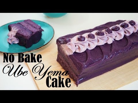 The Best Ube Yema Cake | No Bake | Purple Yam | Savor Easy