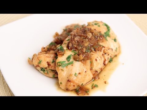 Honey Mustard Sauteed Chicken Recipe - Laura Vitale - Laura in the Kitchen Episode 715 - UCNbngWUqL2eqRw12yAwcICg