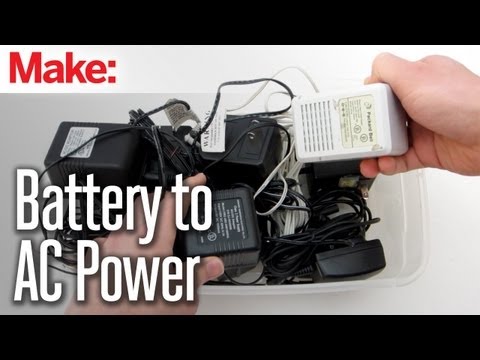 DIY Hacks & How To's: Convert a Battery-Powered Device to AC Power - UChtY6O8Ahw2cz05PS2GhUbg