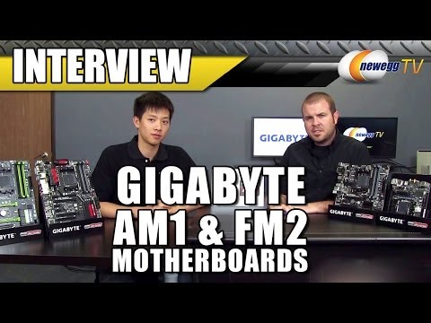 Gigabyte AMD AM1 & FM2+ Motherboards Interview - UCJ1rSlahM7TYWGxEscL0g7Q