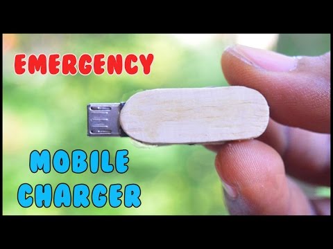 How to Make a Emergency Mobile Phone Charger / DIY Power Bank - UCsSdGsFs8Cby3oxiMHTCNEg