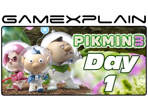 Pikmin 3 - Captain's Log: Day 1 -  Captains, Yellow, and Red Pikmin, oh my! (Video Preview) - UCfAPTv1LgeEWevG8X_6PUOQ