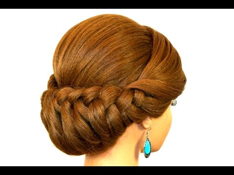 Braided Updo Hairstyle for Medium Long Hair Tutorial - UCBDR4TSiuXpWFNSA4cxPp6g