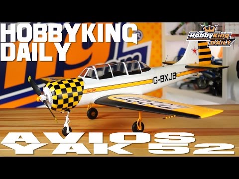 Avios Yak 52 - HobbyKing Daily - UCkNMDHVq-_6aJEh2uRBbRmw