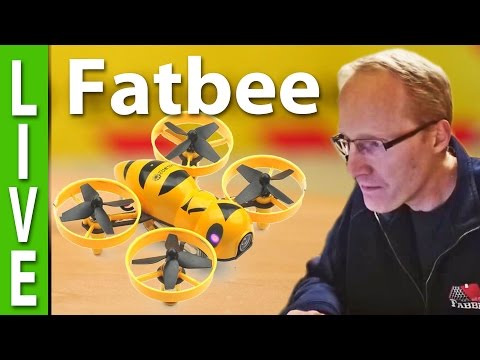 Eachine FB90 "Fatbee" indoor FPV quad (recorded interactive livestream) - UCIIDxEbGpew-s46tIxk5T3g
