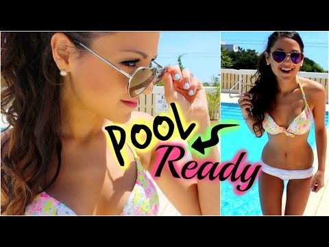 Pool Ready with Gabi! Waterproof Makeup + Essentials! - UCuVHOs0H5hvAHGr8O4yIBNQ