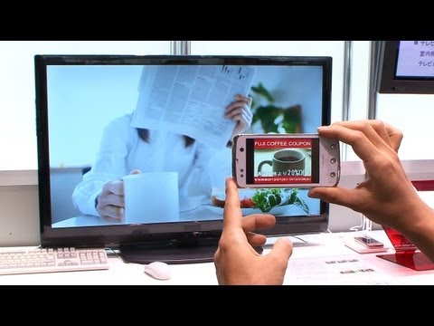 Fujitsu transmits data using video - Get info on your phone right from your TV screen #DigInfo - UCOHoBDJhP2cpYAI8YKroFbA