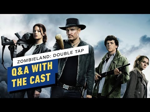 Zombieland: Double Tap Q&A With the Cast (Woody Harrelson, Emma Stone, Jesse Eisenberg) - UCKy1dAqELo0zrOtPkf0eTMw