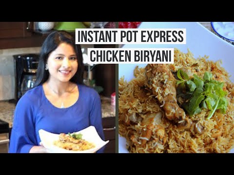 Instant pot Express Chicken Biryani