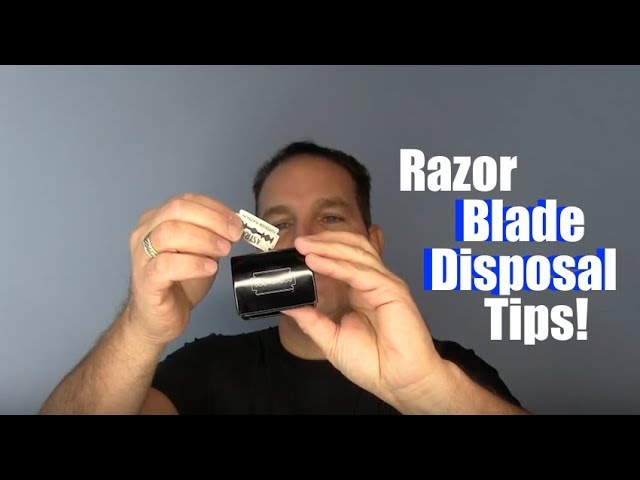 How To Dispose Of Safety Razor Blades - To Get Ideas