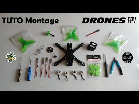 Tuto Montage Complet Drone FPV Racer / Skynoobtech - UC1jC4u7cChTEjzEuw6C-JZw