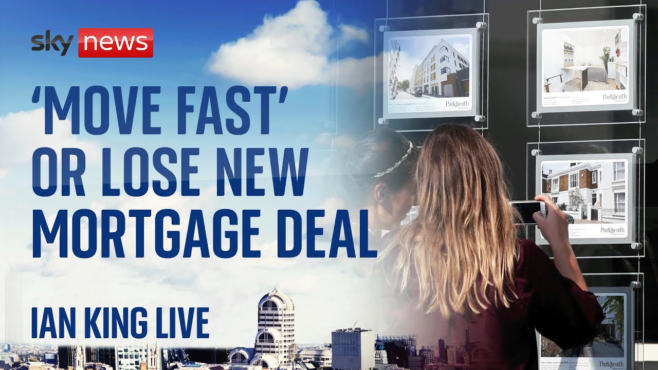 Ian King Live: ‘Move fast’ warning for anyone due to renew or secure a mortgage
