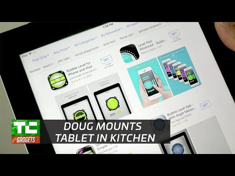 Doug mounts a tablet to the kitchen wall - UCCjyq_K1Xwfg8Lndy7lKMpA