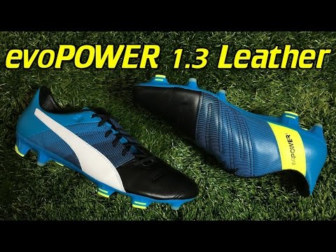 Puma evoPOWER 1.3 Leather Black/Atomic Blue/White - Review + On Feet - UCUU3lMXc6iDrQw4eZen8COQ