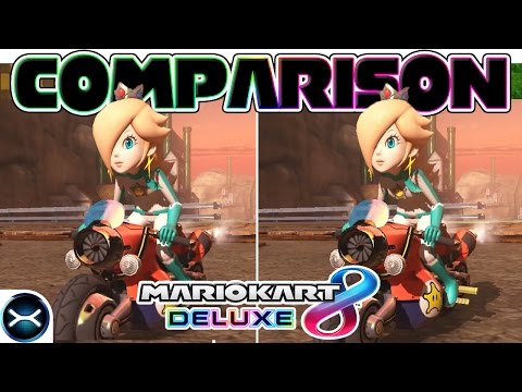 Mario Kart 8 Deluxe Head-to-Head Comparison on 3 Tracks! (Nintendo Switch VS Wii U Graphics) - UCfAPTv1LgeEWevG8X_6PUOQ