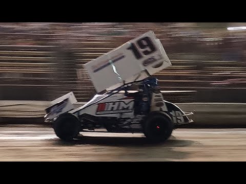 8.20.23 POWRi 410 BOSS Highlights from Missouri State Fair - dirt track racing video image