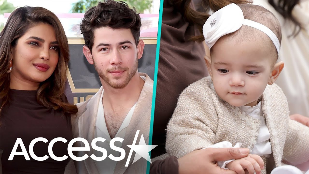 Nick Jonas & Priyanka Chopra’s Daughter Malti Makes Public Debut On Hollywood Walk Of Fame