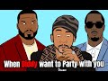 WHY KATT WILLIAMS & 50 CENT SAID DONT PARTY WITH DIDDY!