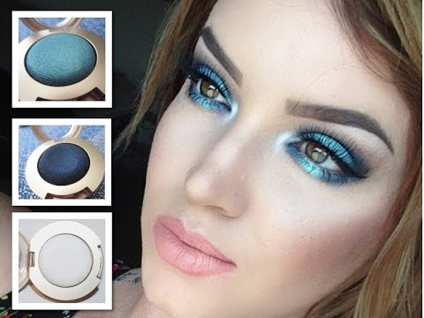 Bella Mermaid Tutorial ♡ NEW Milani Gel POWDER EYESHADOWS! - UCcZ2nCUn7vSlMfY5PoH982Q