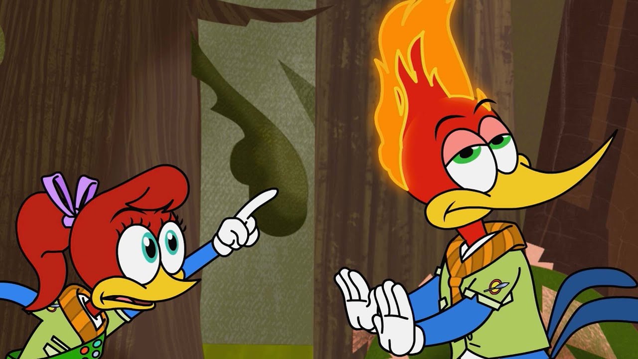 Woody is tired of nature | Woody Woodpecker