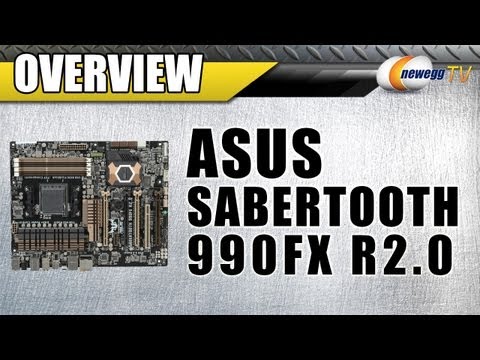 Newegg TV: ASUS SABERTOOTH 990FX R2.0 AM3+ Motherboard Overview - UCJ1rSlahM7TYWGxEscL0g7Q