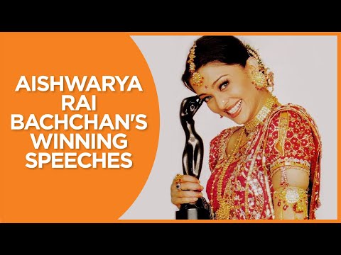 Video - Bollywood - AISHWARYA RAI BACHCHAN's Filmfare Award Winning Speeches | Birthday Special #India